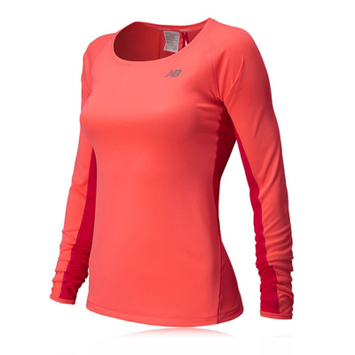 NEW BALANCE ICE WOMEN'S LONG-SLEEVE RUNNING TOP - SS15