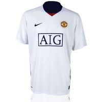 nike junior manchester united football away shirt 2008/2009 season