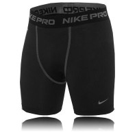 nike pro junior 6 inch tight compression short