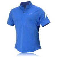 nike sphere 1/2 zip short sleeve t-shirt
