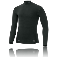 nike pro junior core mock neck long sleeve compression top