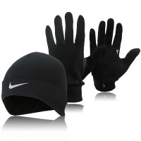 Nike Running Hat and Gloves Gift Pack