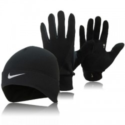 Nike Running Hat and Gloves Gift Pack