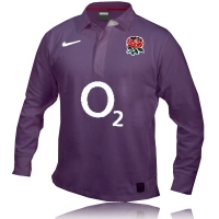 nike england rfu long sleeve supporters jersey top