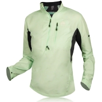 nike lady all conditions gear long sleeve half zip wind top