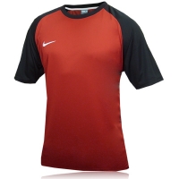 nike short sleeve poly training team t-shirt