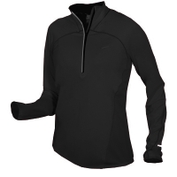nike lady sphere long sleeve half zip top