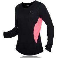 nike lady dri-fit uv long sleeve top