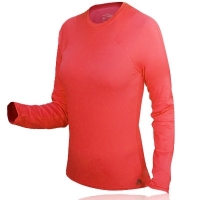 nike lady all conditions gear long sleeve crew baselayer top