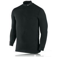Nike Boys Pro Core Compression Mock Long Sleeve Top