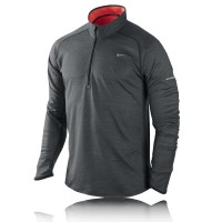 Nike Wool Long Sleeve Half Zip Running Top