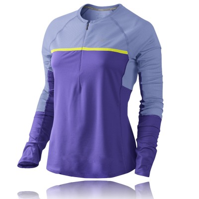 Nike Lady Sphere Long Sleeve Half Zip Running Top picture 1