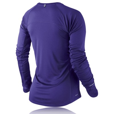 Nike Lady Dri-Fit Miler Long Sleeve Top picture 2