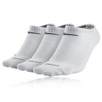 Nike Dri-Fit No Show Running Socks (3 Packs)