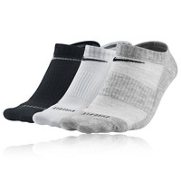 Nike Dri-Fit No Show Running Socks (3 Packs)