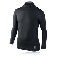 Nike Junior Pro Core Mock Compression Long Sleeve Top