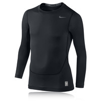 Nike Junior Pro Core Crew Compression Long Sleeve Top