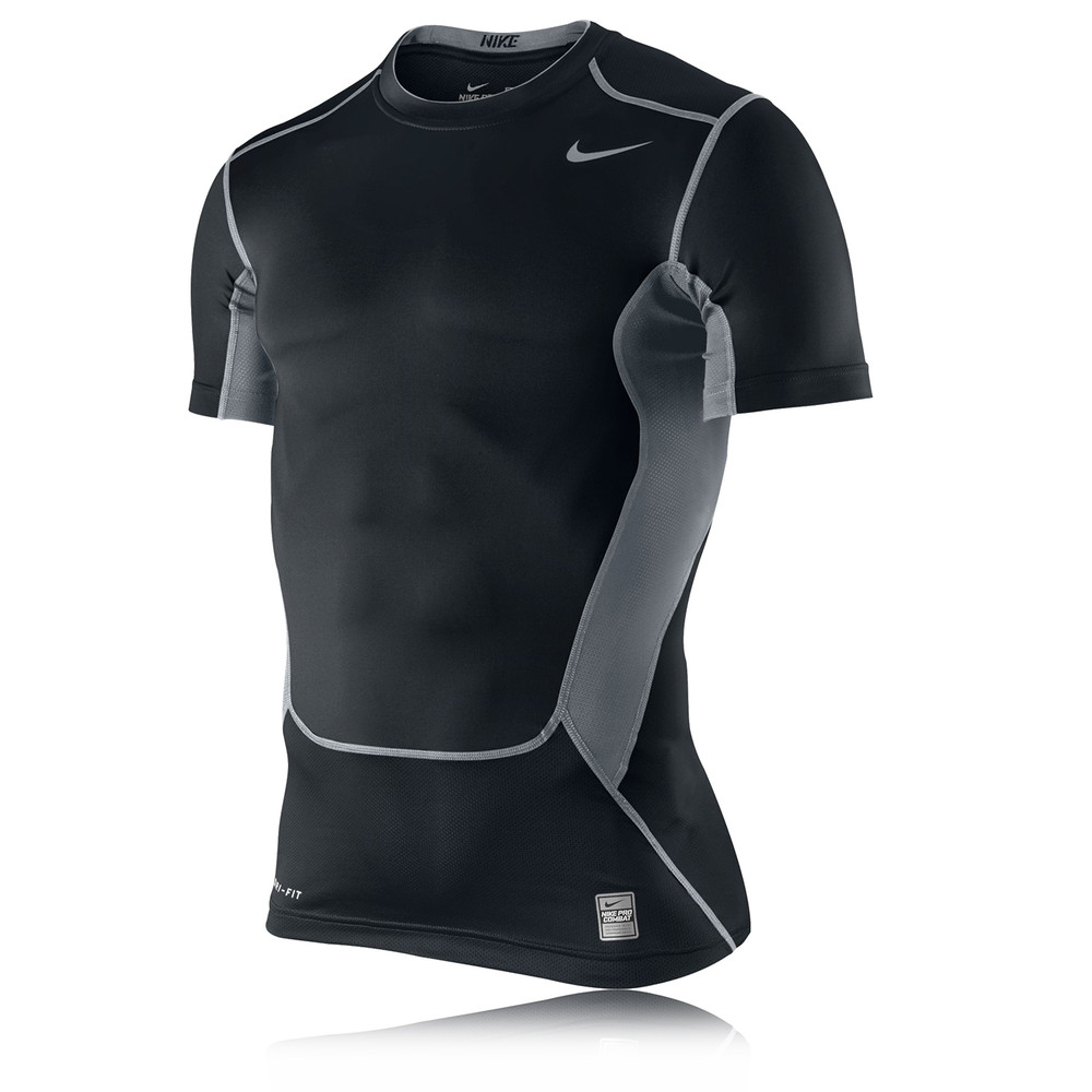 Nike Pro Combat Hypercool Compression Short Sleeve Running TShirt 2.0