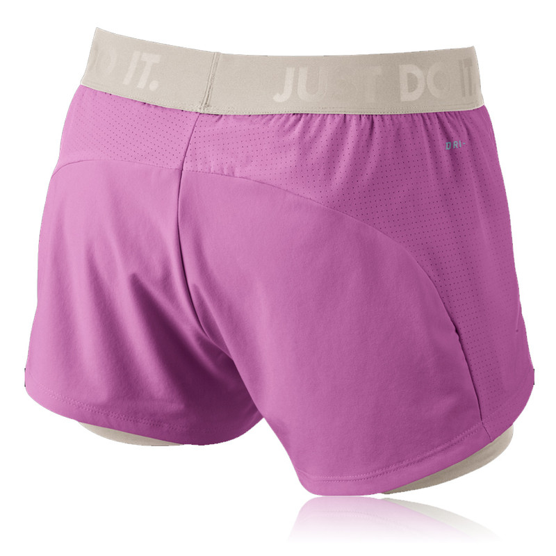Nike Circuit Women's 2-In-1 Woven Running Shorts | SportsShoes.com