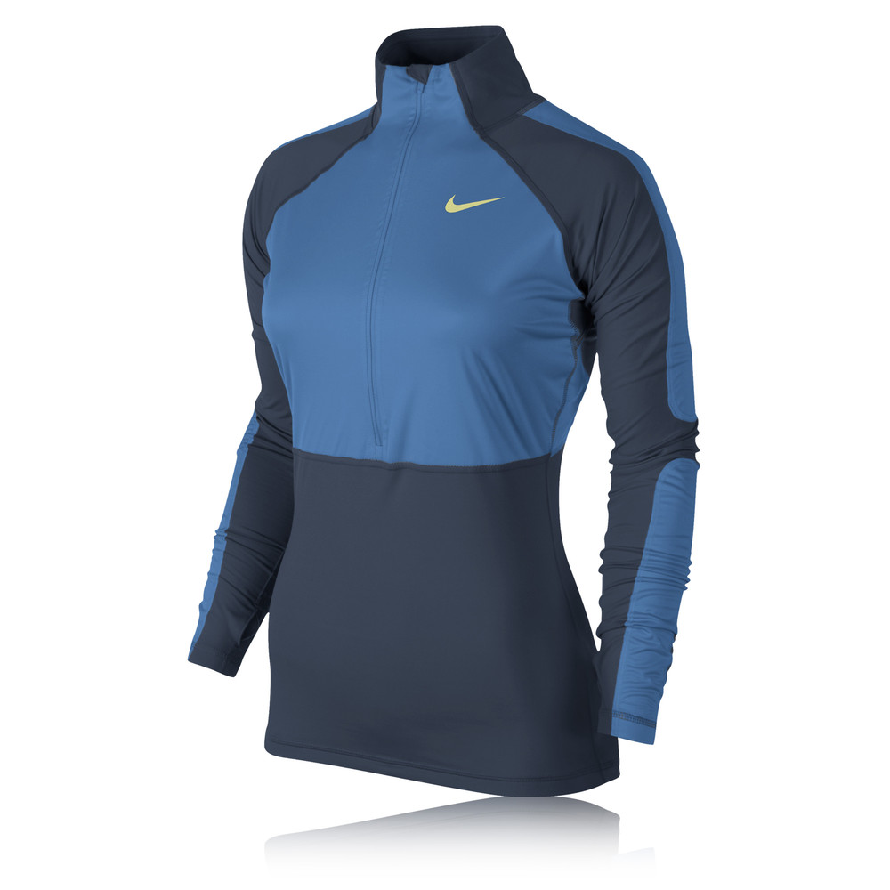 nike pro hyperwarm half zip