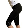 Pure Lime Lady Capri Running Tights picture 1