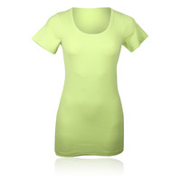 Pure Lime Lady Ripped Running T-Shirt
