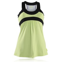 Pure Lime Lady Wide Scoop Aline Racer Back Vest