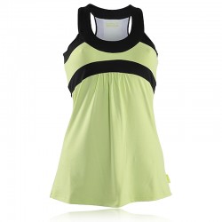 Pure Lime Lady Wide Scoop Aline Racer Back Vest