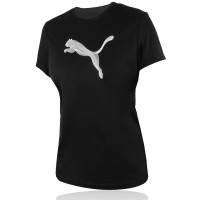 Puma Lady Short Sleeve Logo T-Shirt