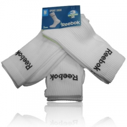 Reebok 3 For 2 Crew Socks