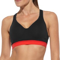 Reebok Lady Fitness Delta Short Support Sports Bra