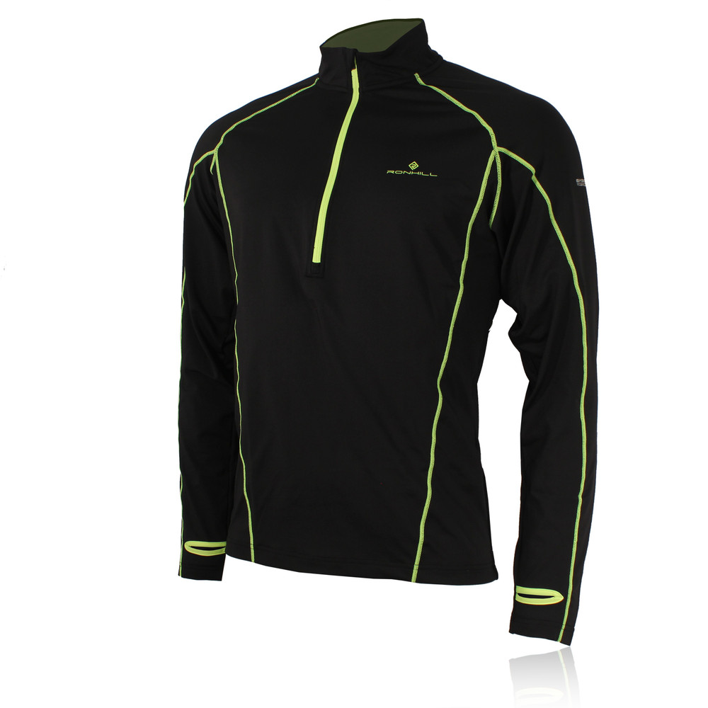 Ronhill Base Thermal 300 Half Zip Long Sleeve Running Top | SportsShoes.com