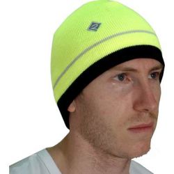 Ron Hill Vizion HiViz Beanie Running Hat