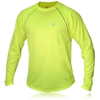 ron hill junior classic long sleeve aquaduct hi-viz top