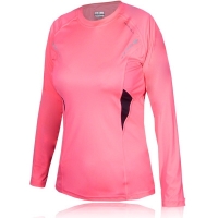 ron hill lady vizion long sleeve running top