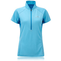 Ronhill Lady Trail Half Zip Short Sleeve T-Shirt