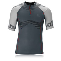 Salomon S-Lab Exo Half-Zip Compression Short Sleeve T-Shirt