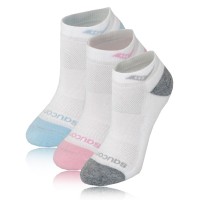 Saucony Lady 3 Pack Anklet Running Socks
