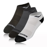 Saucony 3 Pack Anklet Running Socks