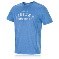 Saucony 'Property Of' Short Sleeve Running T-Shirt