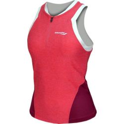 Saucony Lady 1/2 Zip Triathlon Tank Top