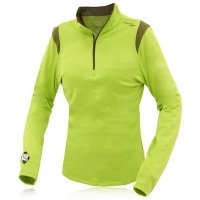 saucony lady drylete long sleeve half ziptop