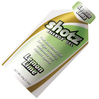 shotz lemon and lime energy gel sachet