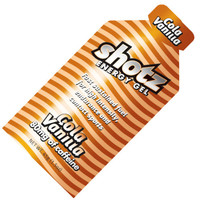 shotz cola/vanilla box of 25 energy gel