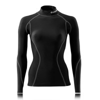 Skins Lady Snow Thermal Compression Long Sleeve Mock Neck Top