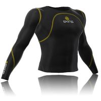 skins crom long sleeve tight compresion top