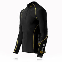 Skins Bio A200 Thermal Long Sleeve Half Zip Mock Top