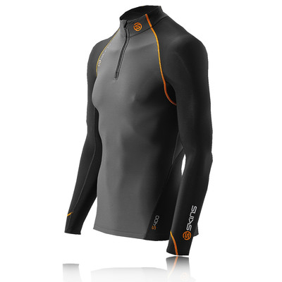 Skins S400 Thermal Mock Long Sleeve Compression Top picture 1