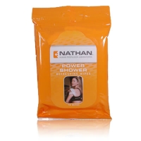 1000 mile power shower body wipes