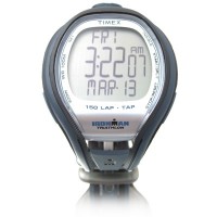 timex ironman triathlon sleek 150 lap watch with tapscreen